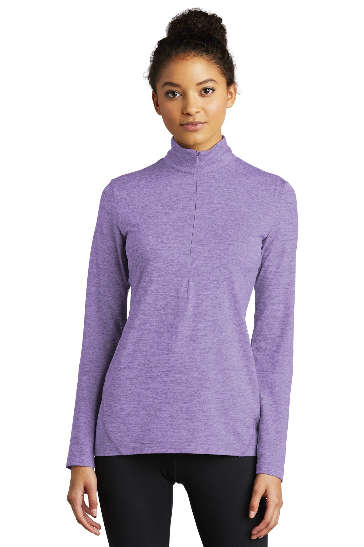 Sport-Tek® Ladies Exchange 1.5 Long Sleeve 1/2-Zip LST711 - DFW Impression