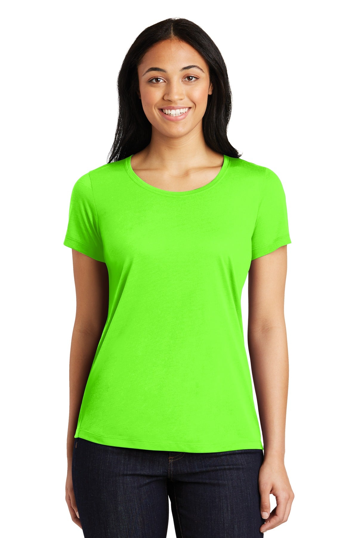 Sport-Tek® Ladies PosiCharge® Competitor™ Cotton Touch™ Scoop Neck Tee. LST450 - DFW Impression
