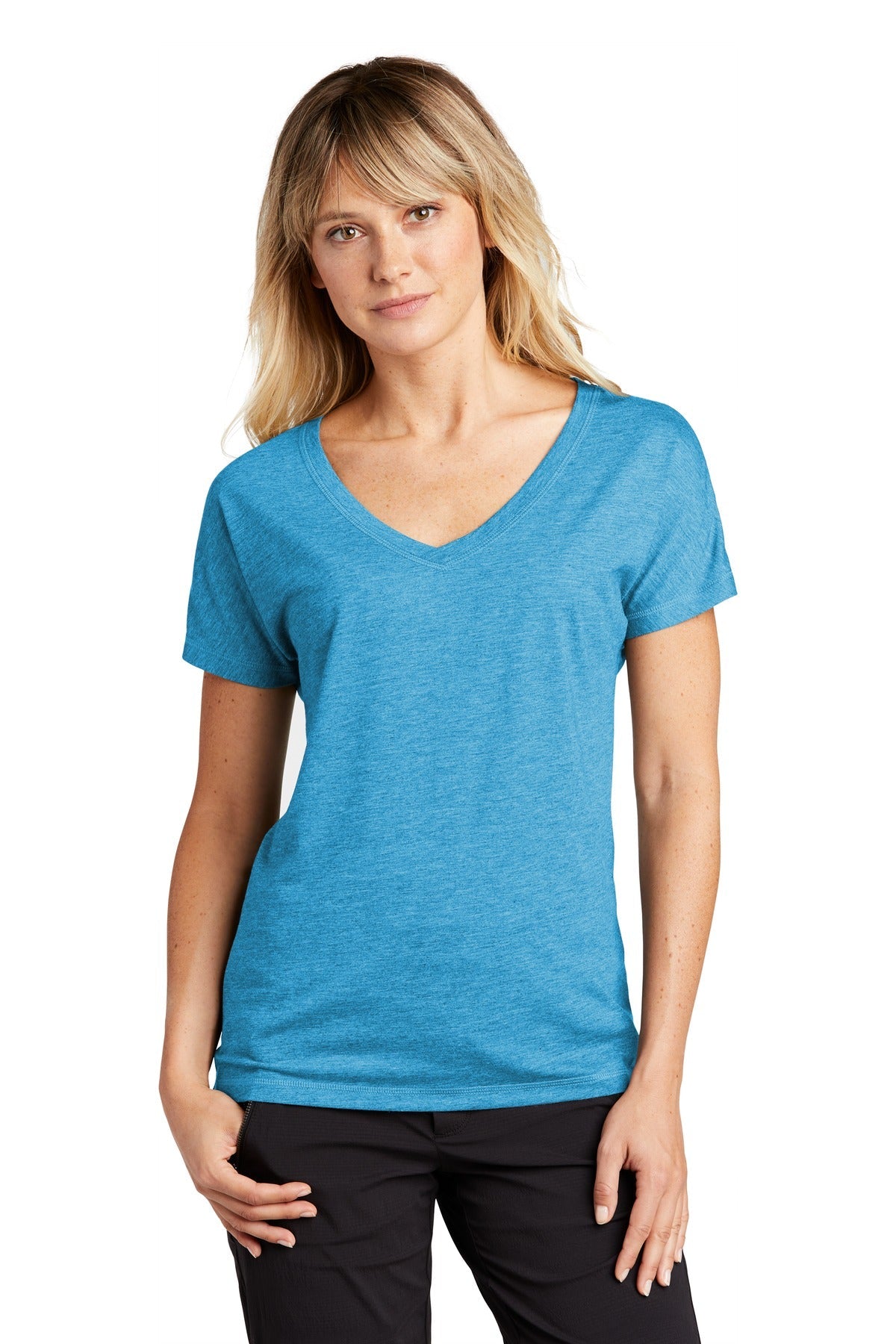 Sport-Tek ® Ladies PosiCharge ® Tri-Blend Wicking Dolman Tee. LST401 - DFW Impression