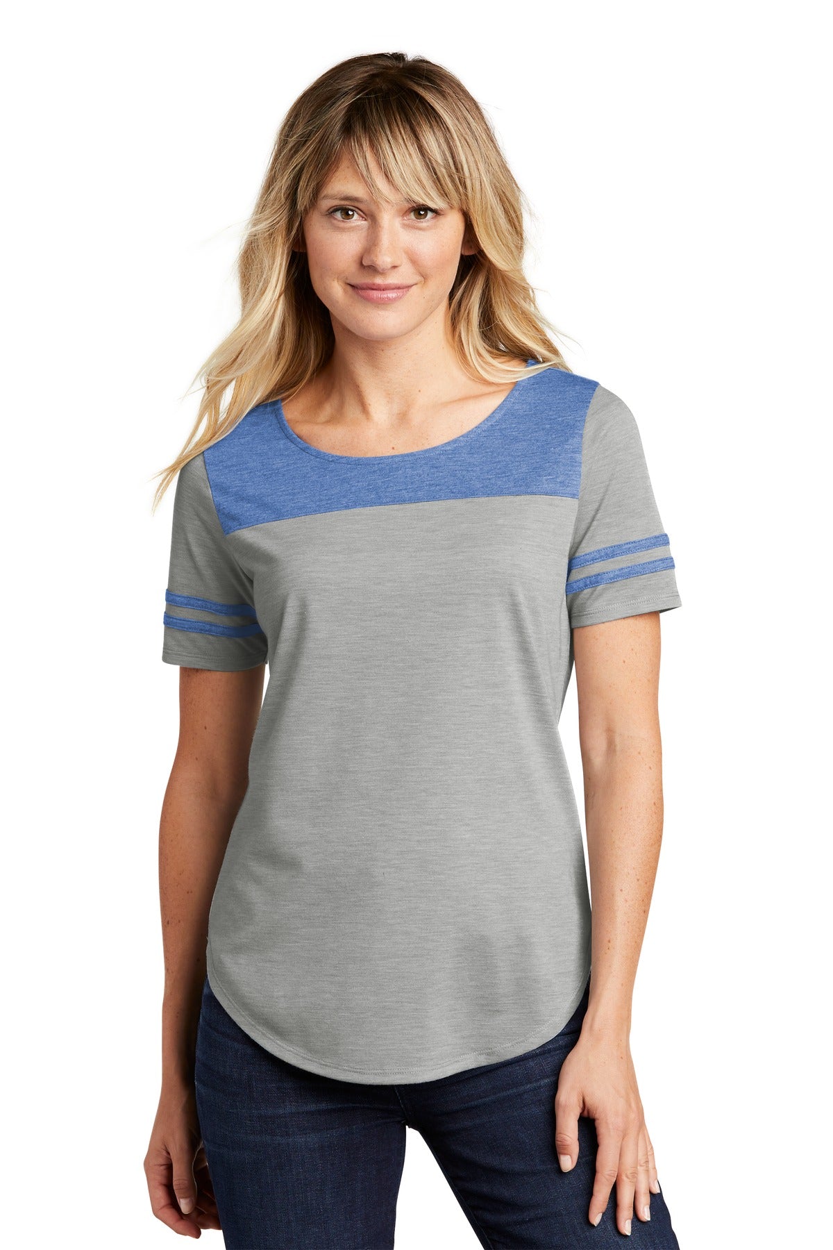 Sport-Tek ® Ladies PosiCharge ® Tri-Blend Wicking Fan Tee. LST403 - DFW Impression