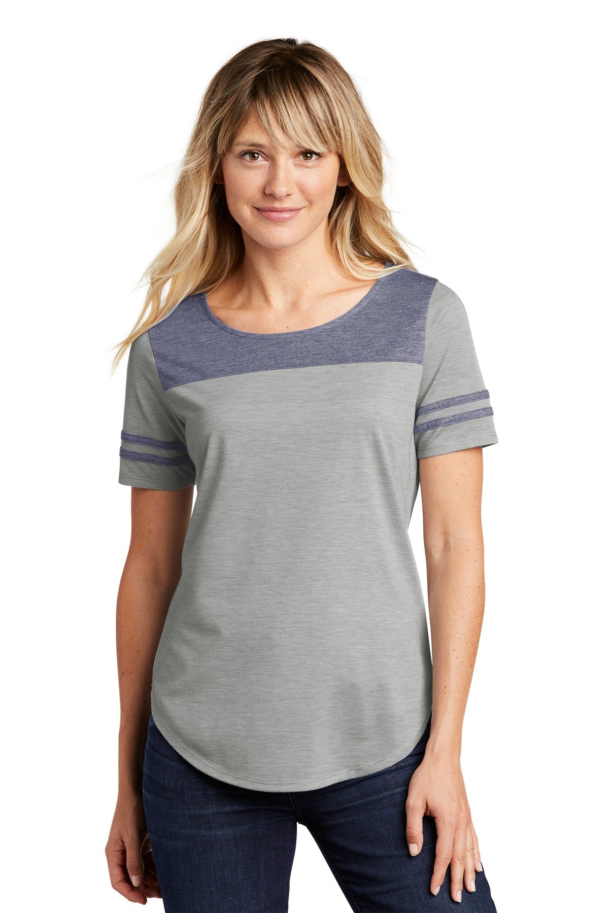 Sport-Tek ® Ladies PosiCharge ® Tri-Blend Wicking Fan Tee. LST403 - DFW Impression