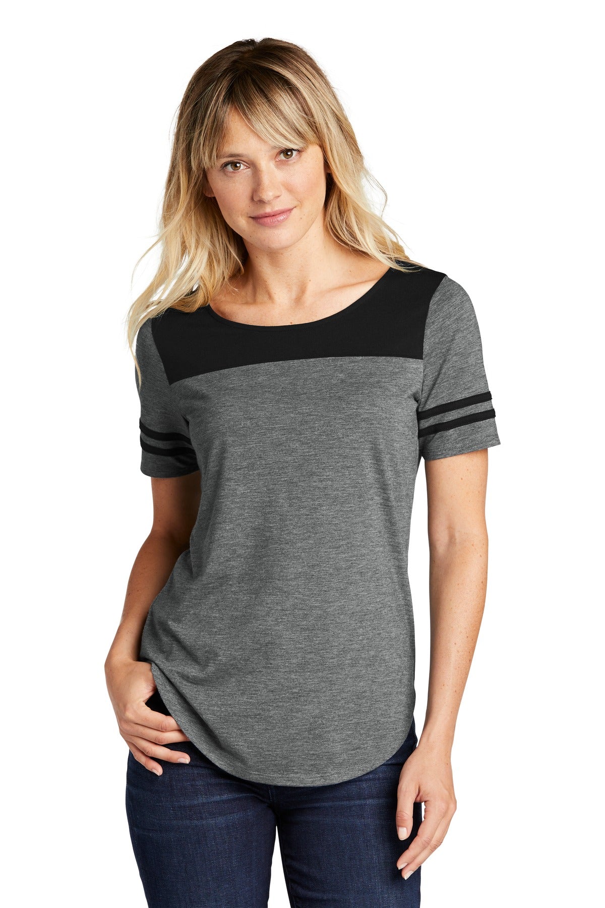 Sport-Tek ® Ladies PosiCharge ® Tri-Blend Wicking Fan Tee. LST403 - DFW Impression