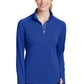 Sport-Tek® Ladies Sport-Wick® Textured 1/4-Zip Pullover. LST860 - DFW Impression
