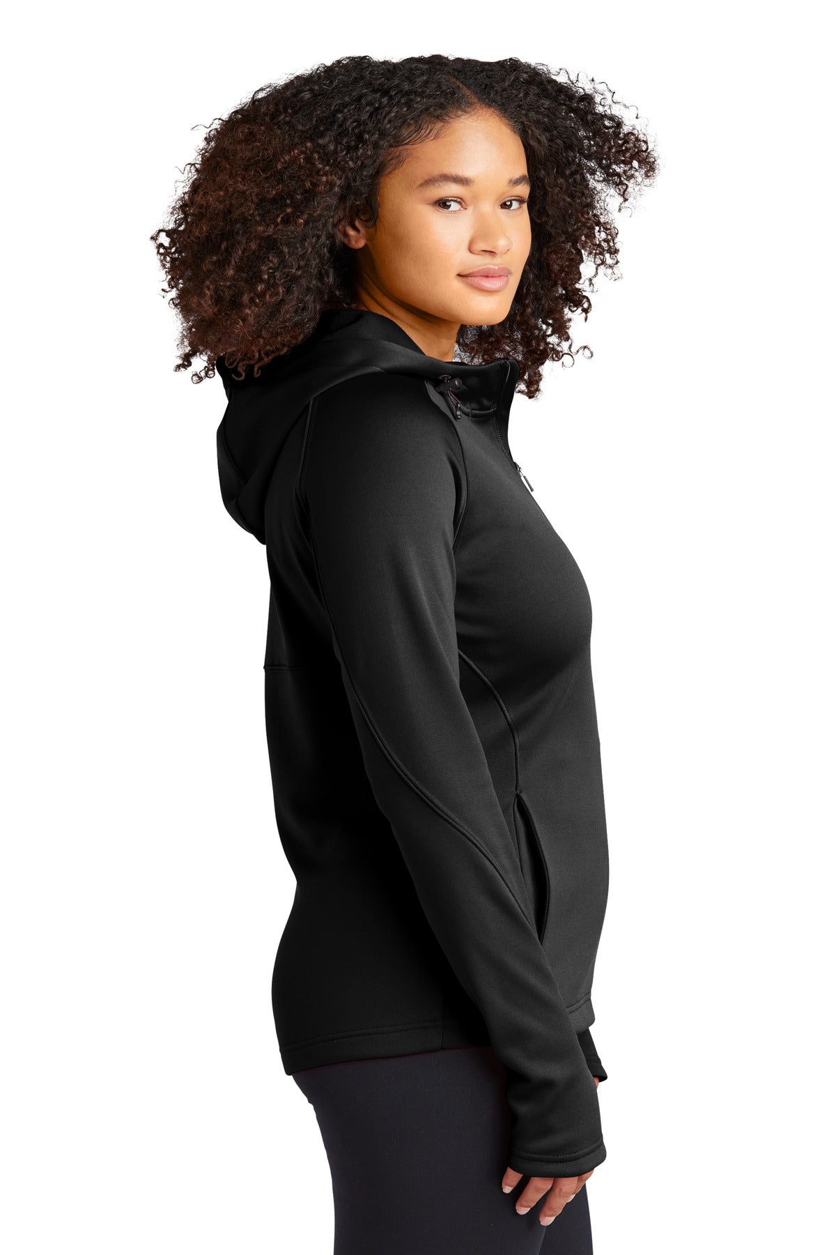 Sport-Tek® Ladies Tech Fleece Full-Zip Hooded Jacket. L248 - DFW Impression