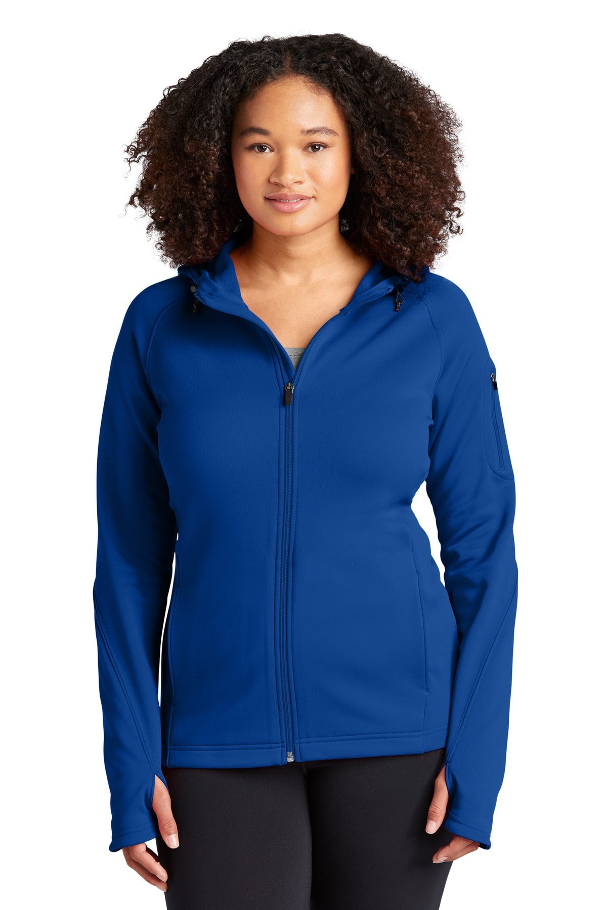 Sport-Tek® Ladies Tech Fleece Full-Zip Hooded Jacket. L248 - DFW Impression