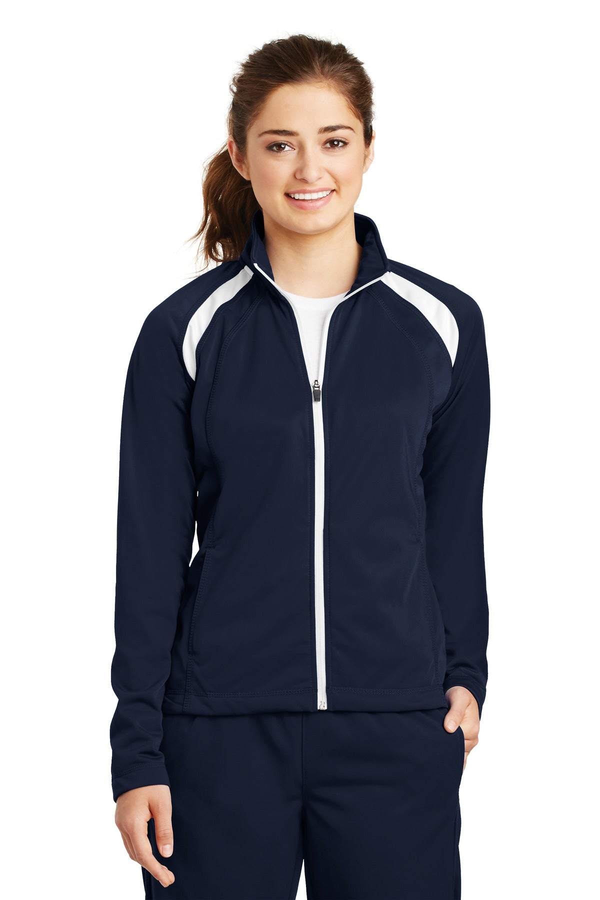 Sport-Tek® Ladies Tricot Track Jacket. LST90 - DFW Impression