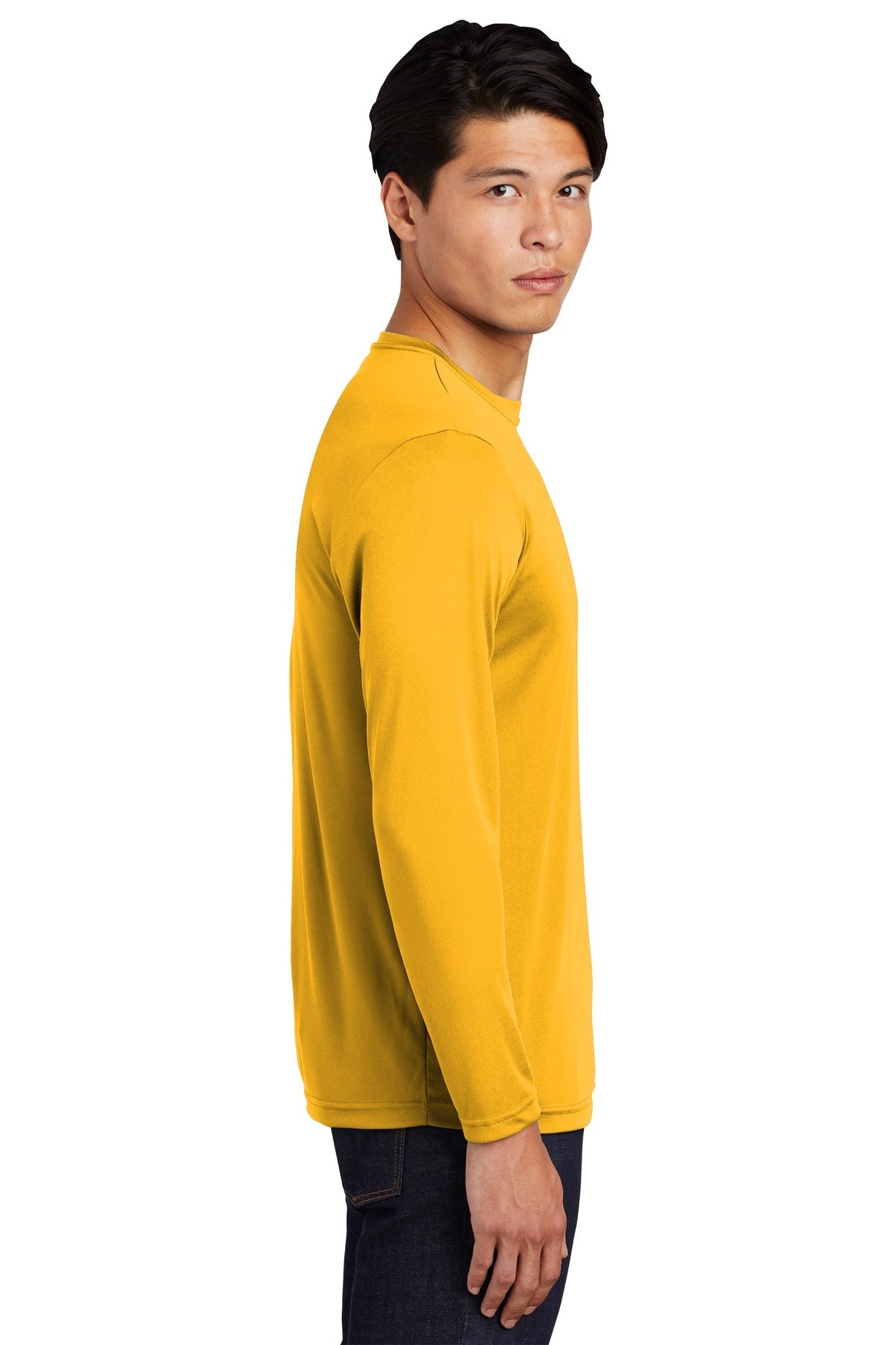 Sport-Tek® Long Sleeve PosiCharge® Competitor™ Tee. ST350LS [Gold] - DFW Impression