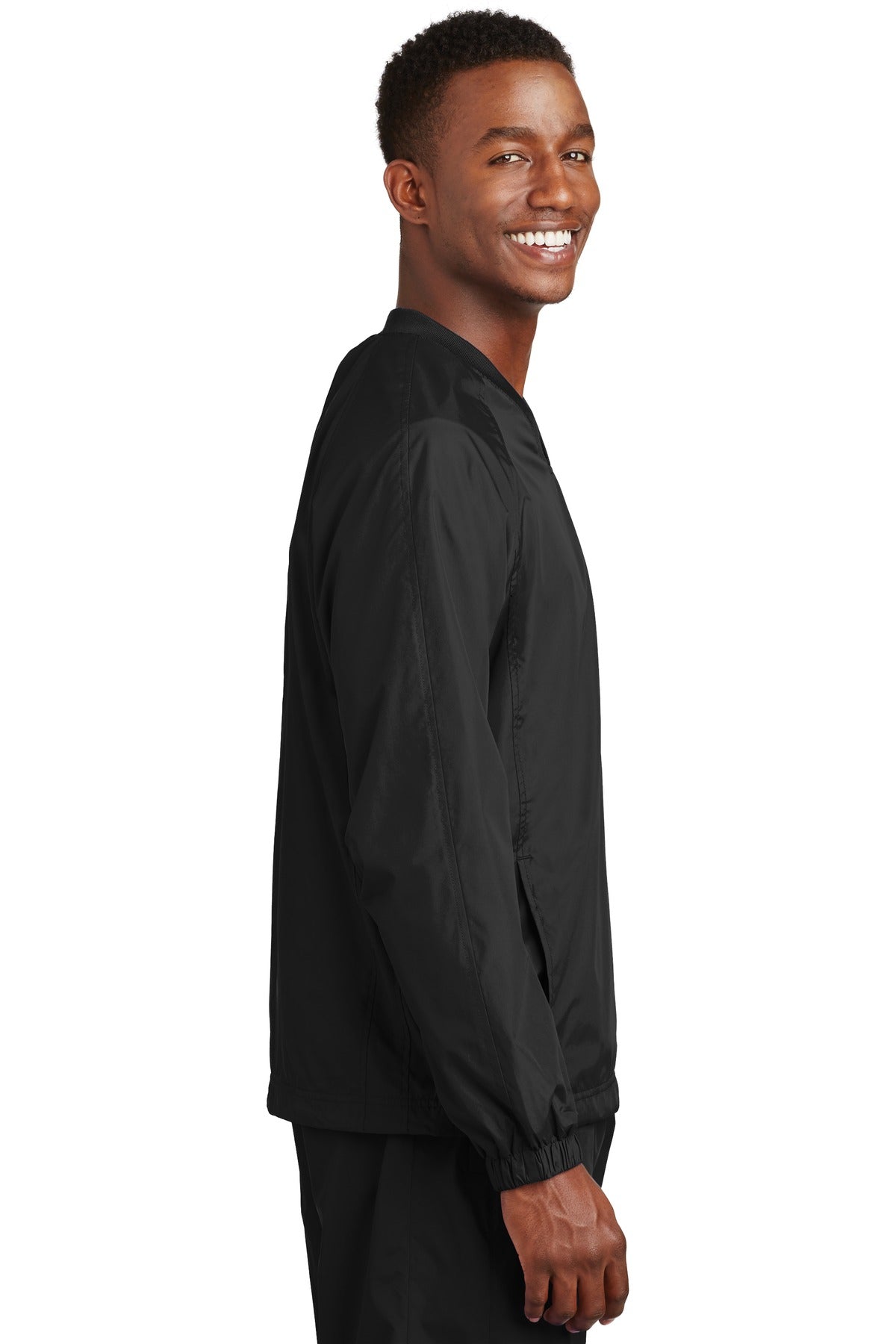 Sport-Tek® V-Neck Raglan Wind Shirt. JST72 - DFW Impression