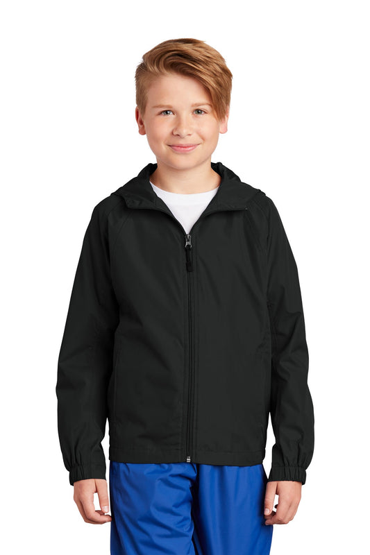 Sport-Tek® Youth Hooded Raglan Jacket. YST73 - DFW Impression