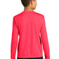 Sport-Tek® Youth Long Sleeve PosiCharge® Competitor™ Tee. YST350LS [Hot Coral] - DFW Impression