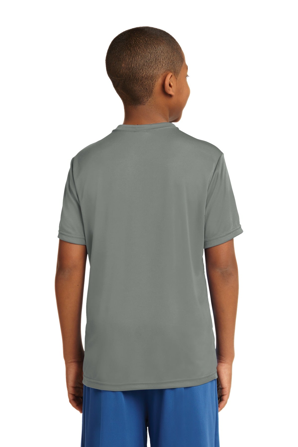 Sport-Tek® Youth PosiCharge® Competitor™ Tee. YST350 [Grey Concrete] - DFW Impression