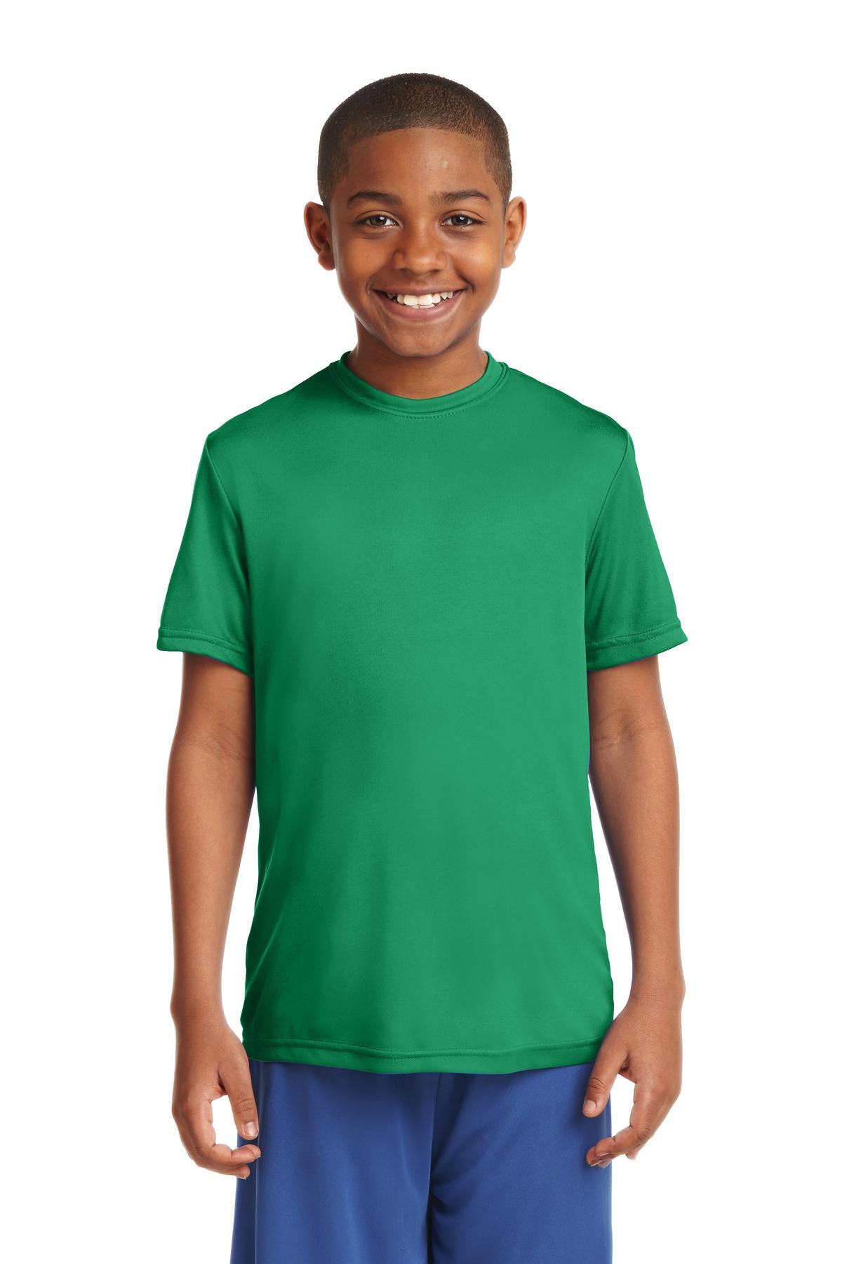 Sport-Tek® Youth PosiCharge® Competitor™ Tee. YST350 [Kelly Green] - DFW Impression