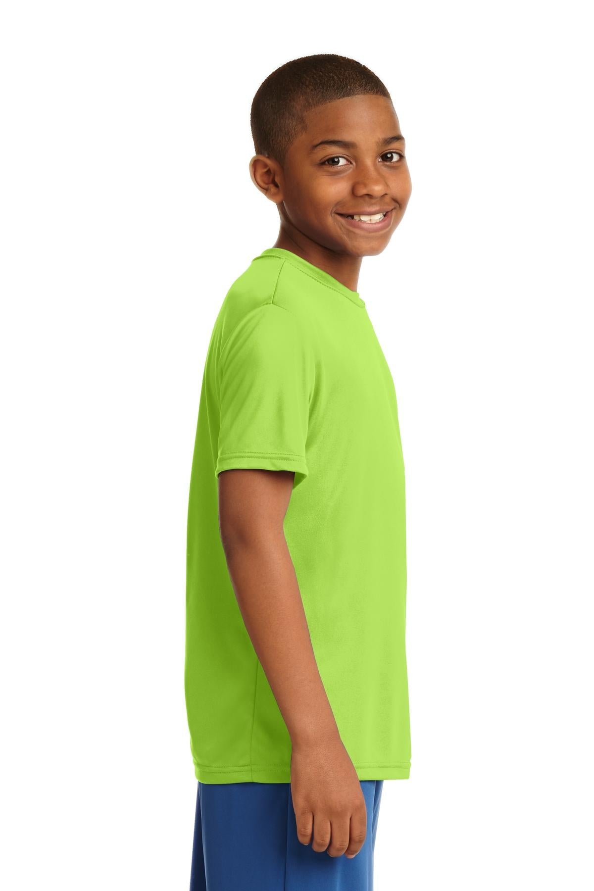 Sport-Tek® Youth PosiCharge® Competitor™ Tee. YST350 [Lime Shock] - DFW Impression