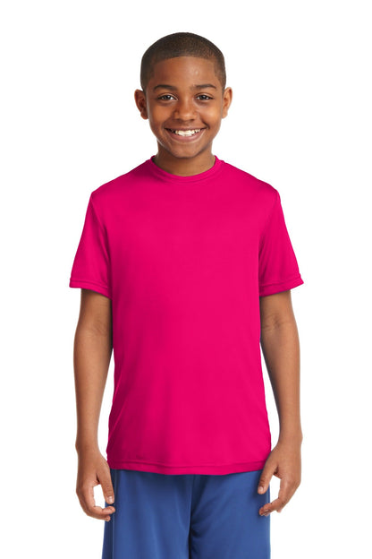 Sport-Tek® Youth PosiCharge® Competitor™ Tee. YST350 [Pink Raspberry] - DFW Impression