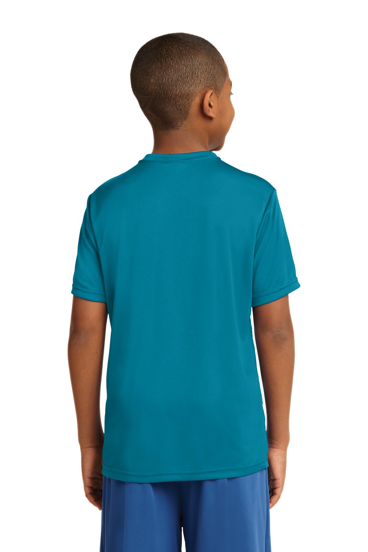 Sport-Tek® Youth PosiCharge® Competitor™ Tee. YST350 [Tropic Blue] - DFW Impression