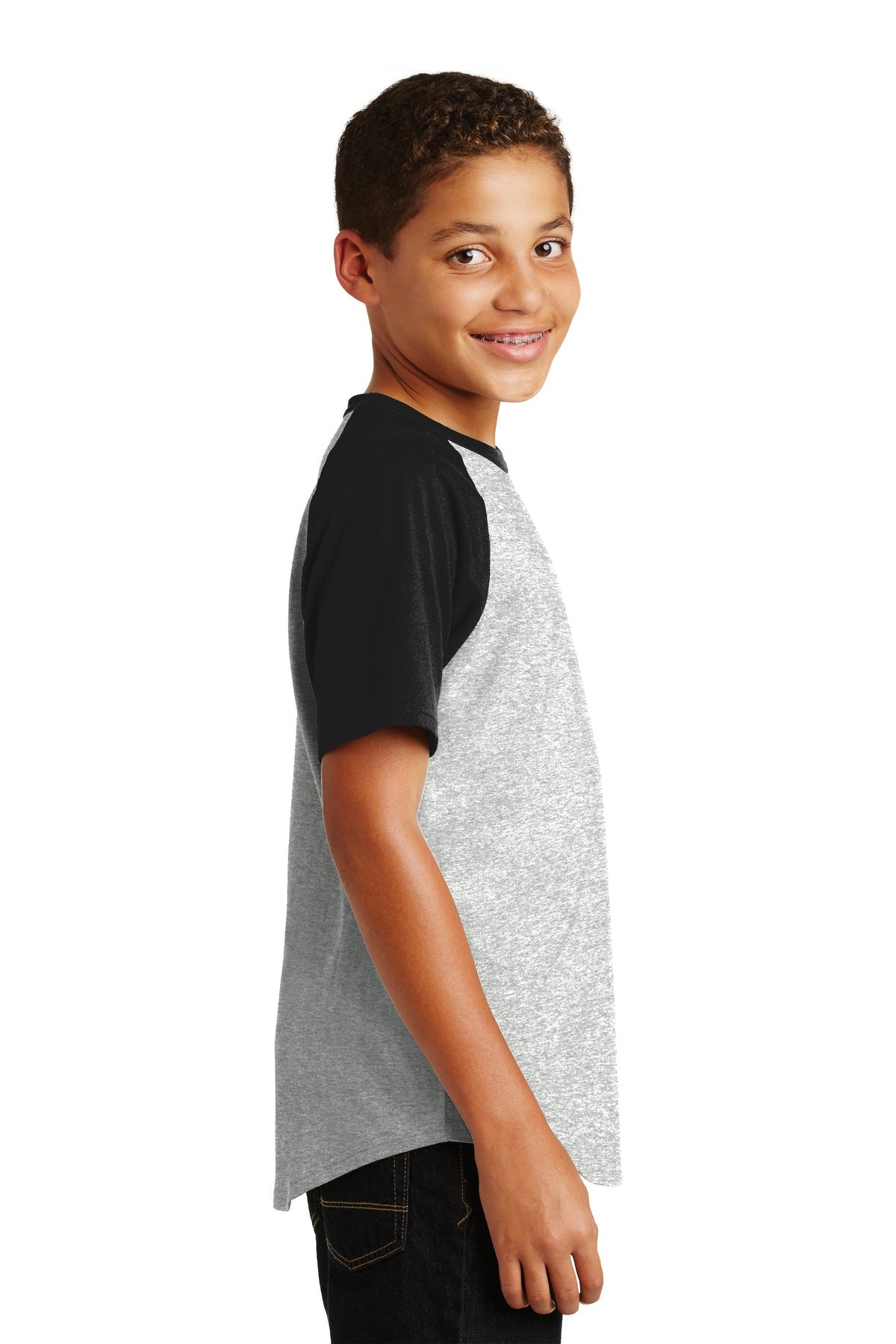 Sport-Tek® Youth Short Sleeve Colorblock Raglan Jersey. YT201 - DFW Impression