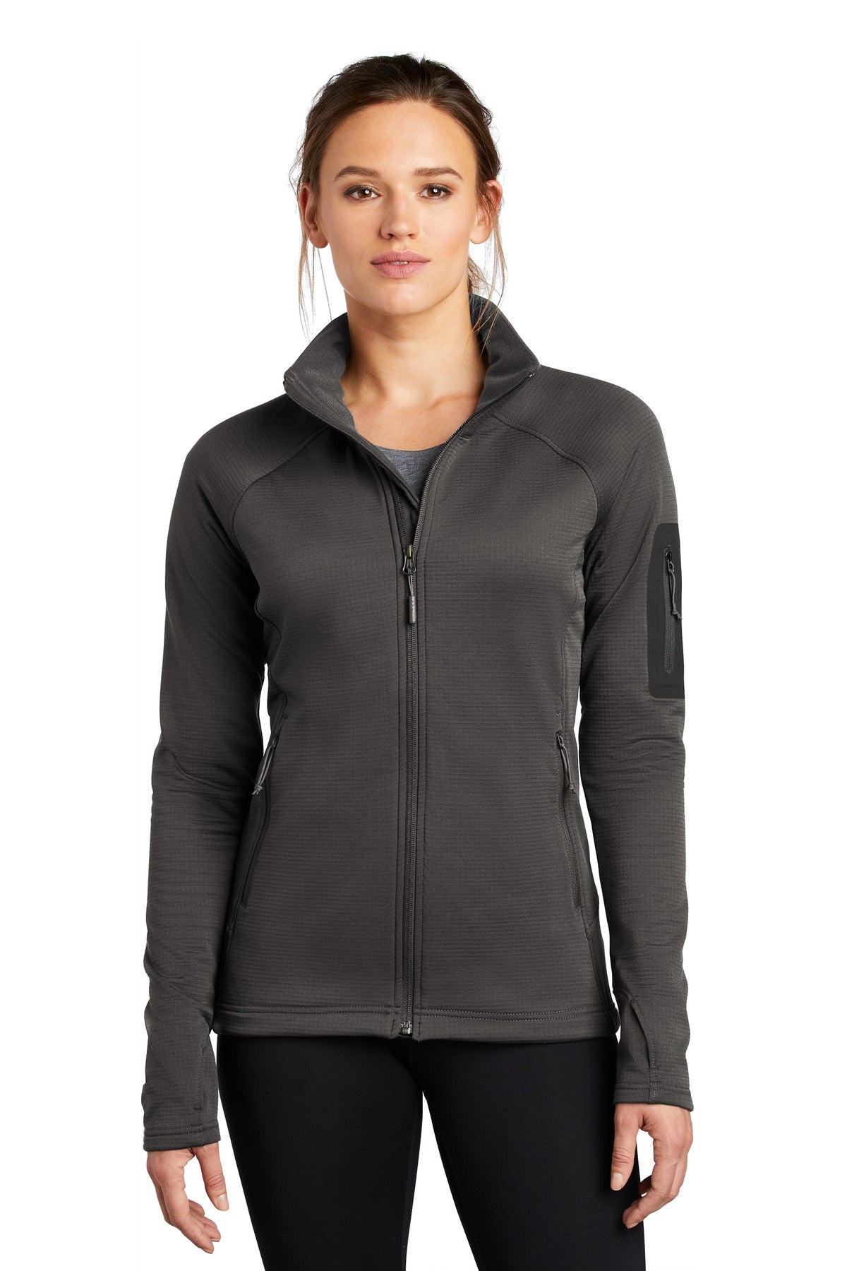The North Face ® Ladies Mountain Peaks Full-Zip Fleece Jacket NF0A47FE - DFW Impression