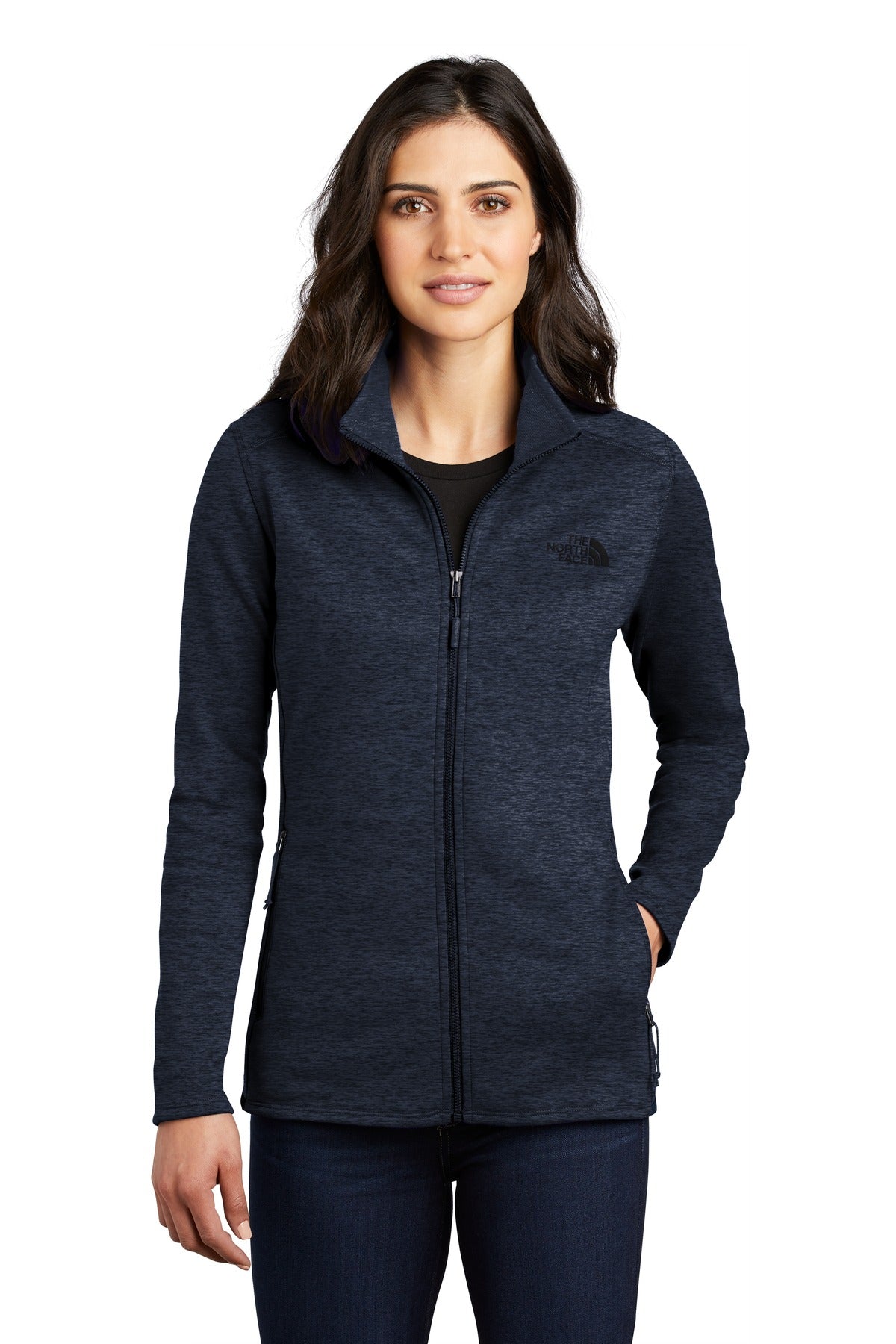 The North Face ® Ladies Skyline Full-Zip Fleece Jacket NF0A47F6 - DFW Impression