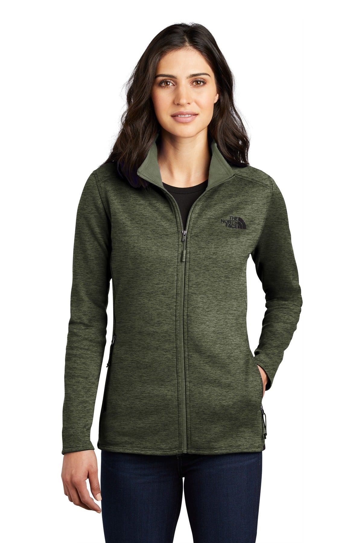 The North Face ® Ladies Skyline Full-Zip Fleece Jacket NF0A47F6 - DFW Impression