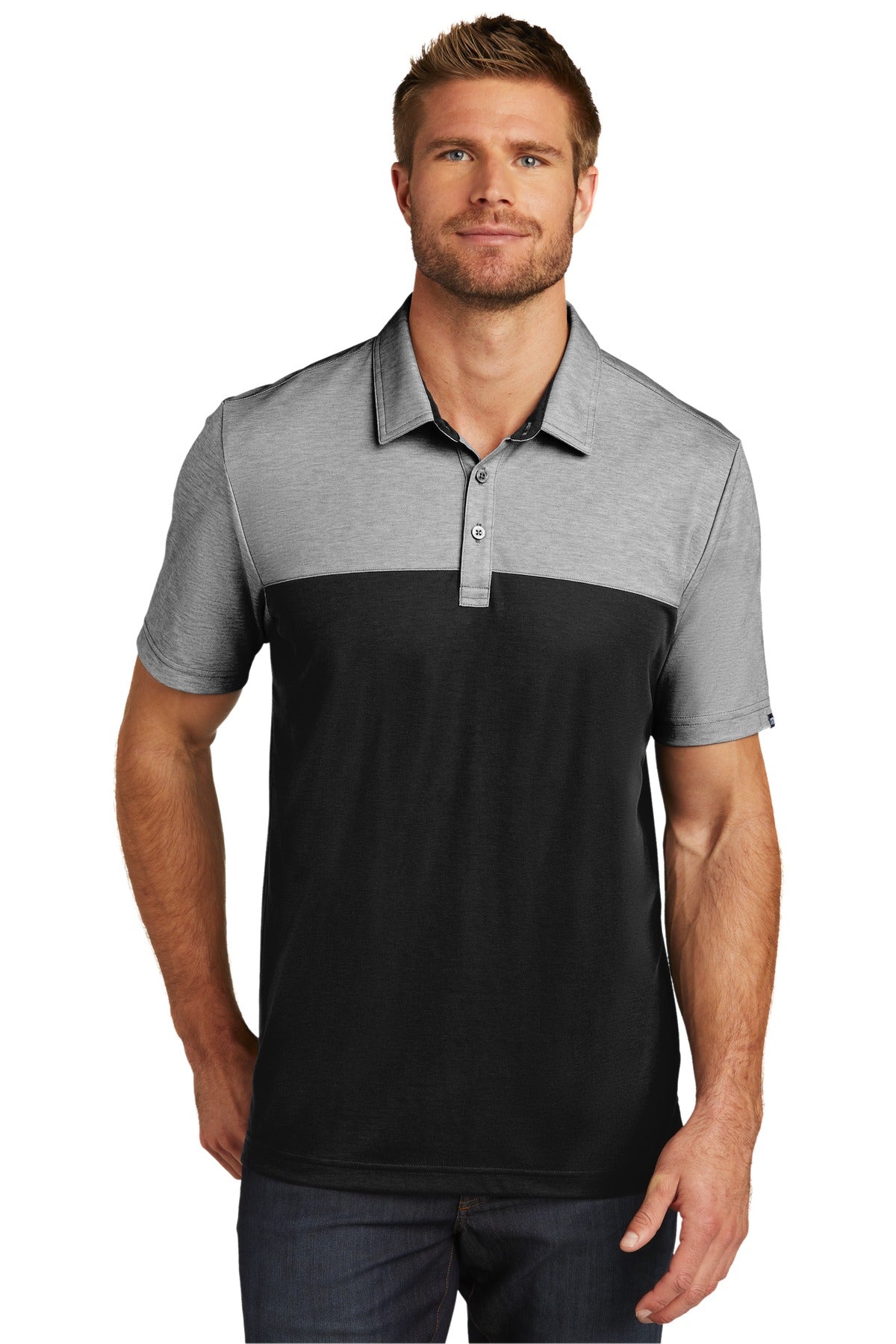 TravisMathew Oceanside Blocked Polo. TM1MU414 - DFW Impression