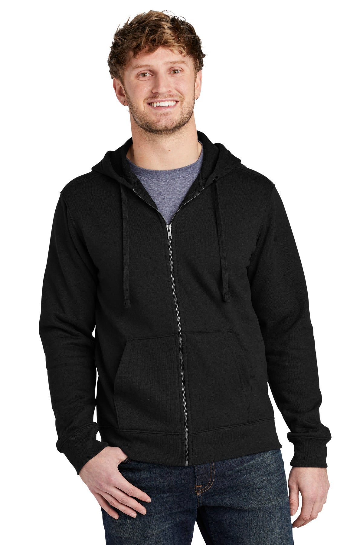 Volunteer Knitwear™ Chore Fleece Full-Zip Hoodie VL130ZH - DFW Impression