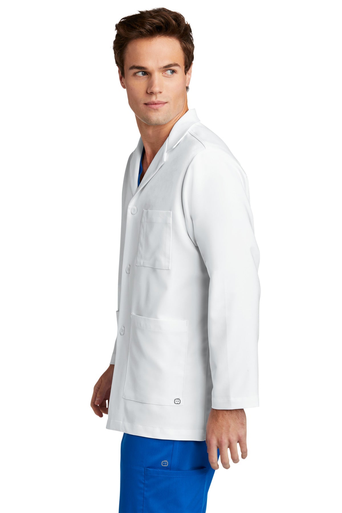 WonderWink® Men's Consultation Lab Coat WW5072 - DFW Impression