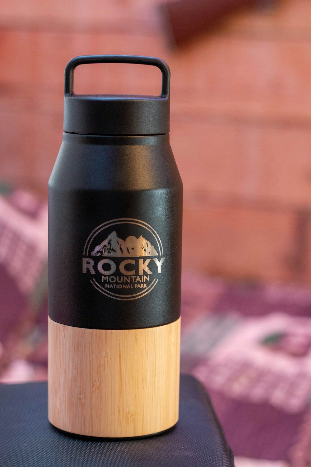 Printed logo bottle